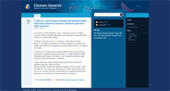 Desktop Screenshot of eleonorasansavini.it